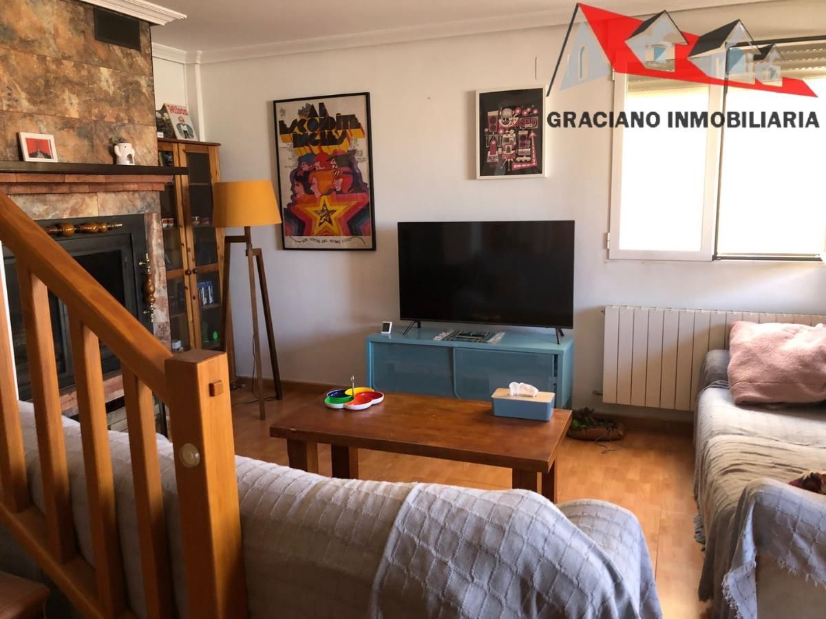 Sala d'estar de Àtic en venda en  Albacete Capital amb Calefacció, Terrassa i Traster