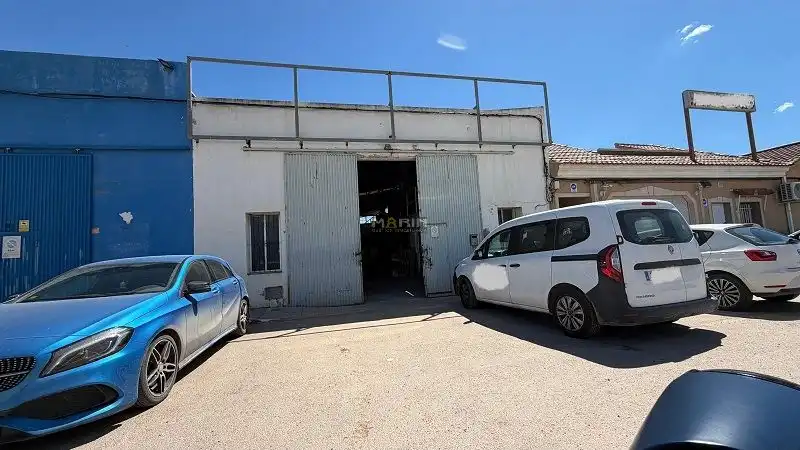 Vista exterior de Nau industrial de lloguer en Cartagena