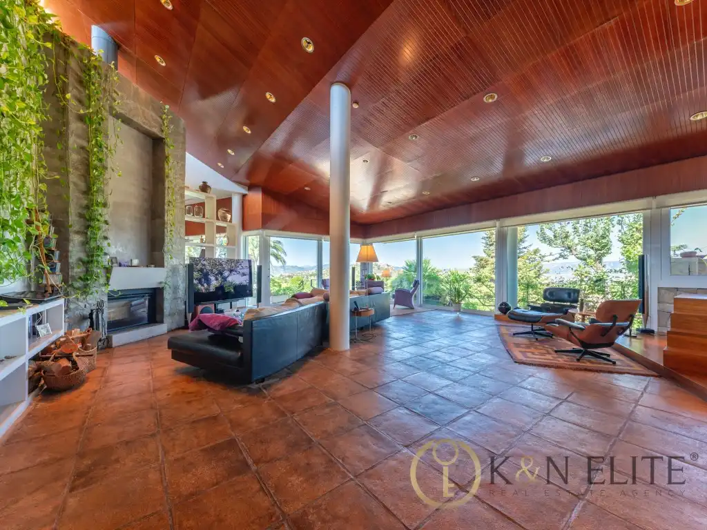 Living room of Houses for sale in Petrer  with Private garden and Swimming Pool