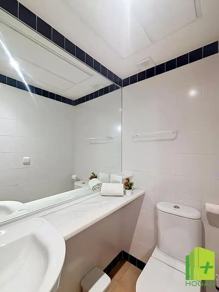 Badezimmer von Maisonette zum Verkauf in Vera mit Klimaanlage, Heizung und Terrasse