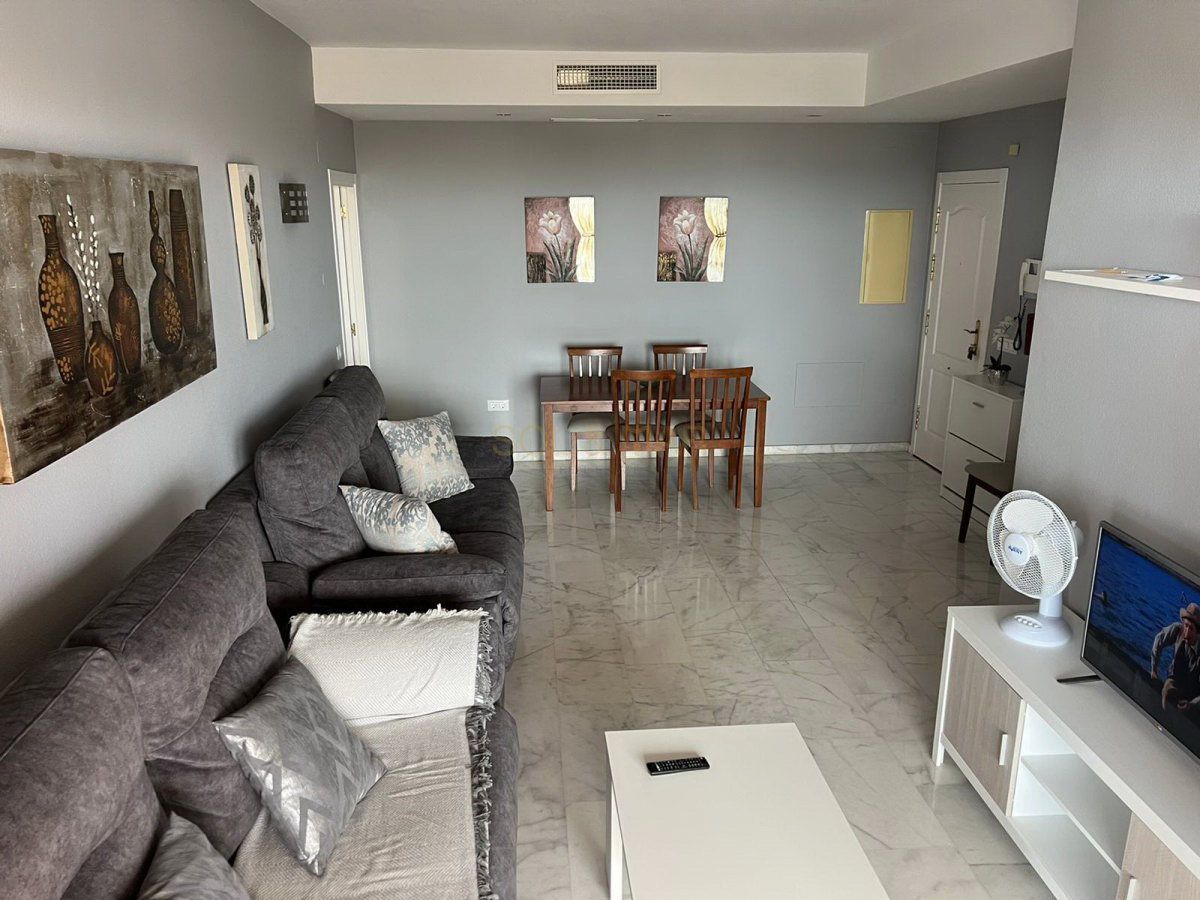 Living room of Flat to rent in Torremolinos  with Terrace and Community pool