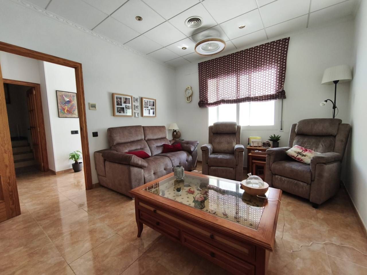 Sala d'estar de Casa o xalet en venda en Amposta amb Aire condicionat, Calefacció i Moblat