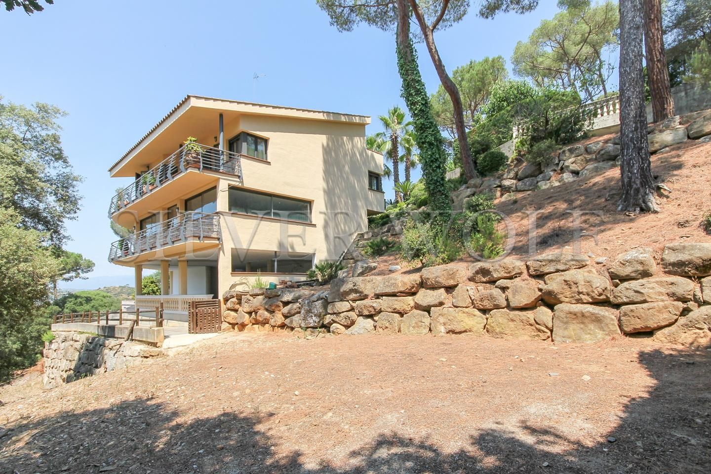 Vista exterior de Casa o chalet en venta en Montornès del Vallès con Aire acondicionado, Calefacción y Jardín privado