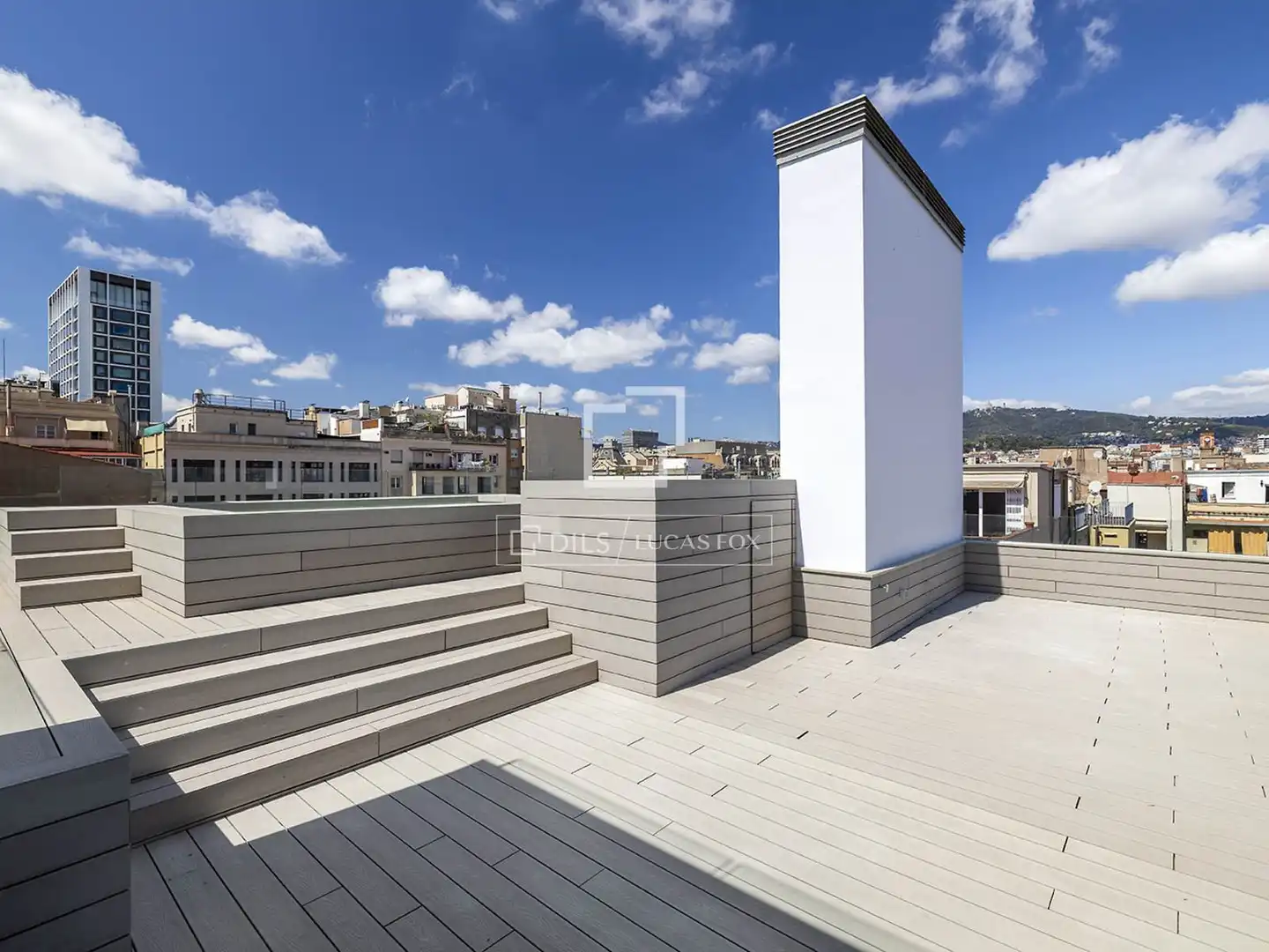 Terrace of Attic for sale in Barcelona  with Air Conditioner, Terrace and Swimming Pool