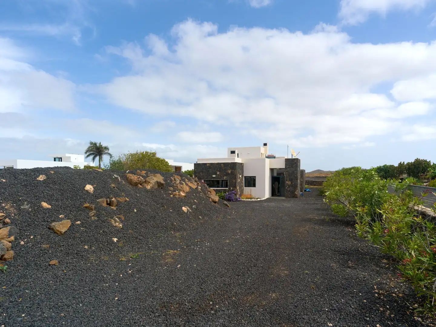 Vista exterior de Casa o chalet en venta en La Oliva con Jardín privado, Terraza y Trastero