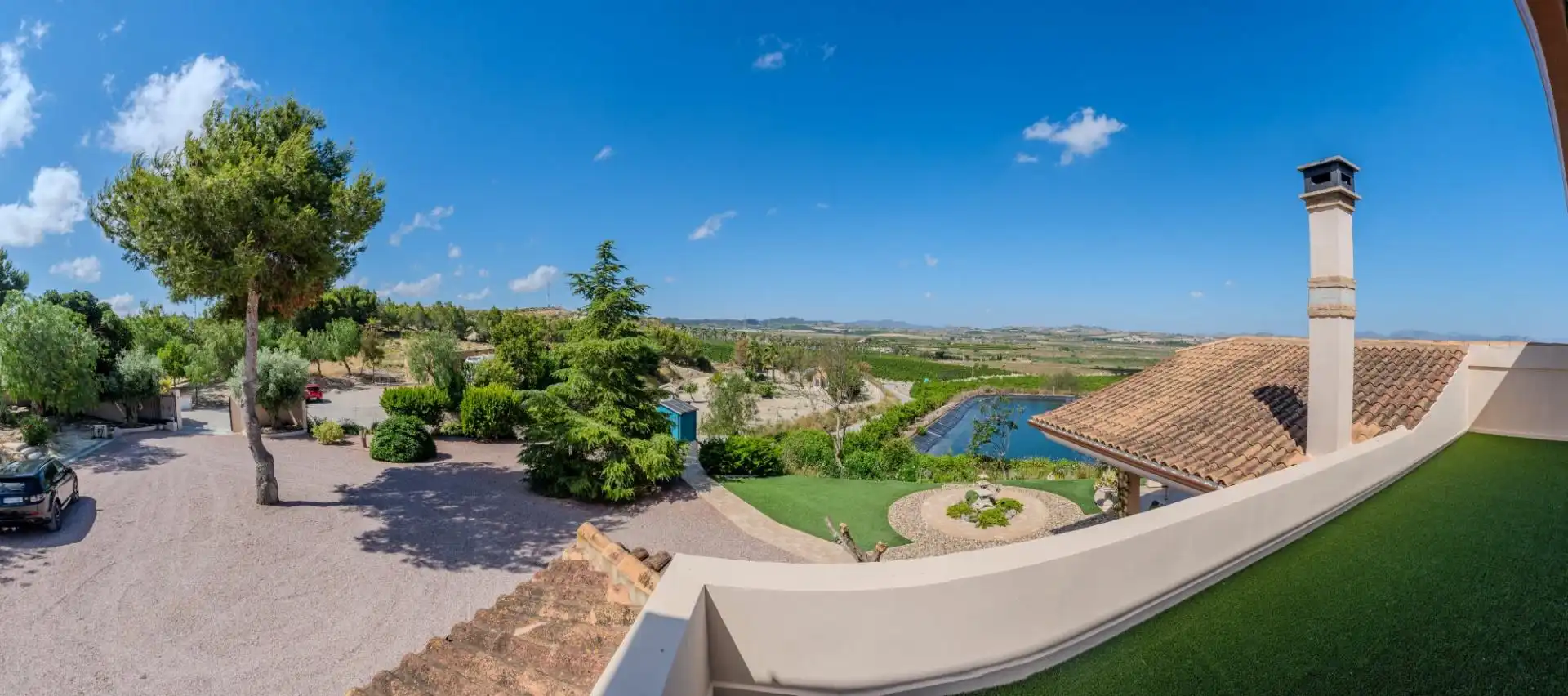 Terrassa de Finca rústica en venda en San Miguel de Salinas amb Aire condicionat, Calefacció i Jardí privat