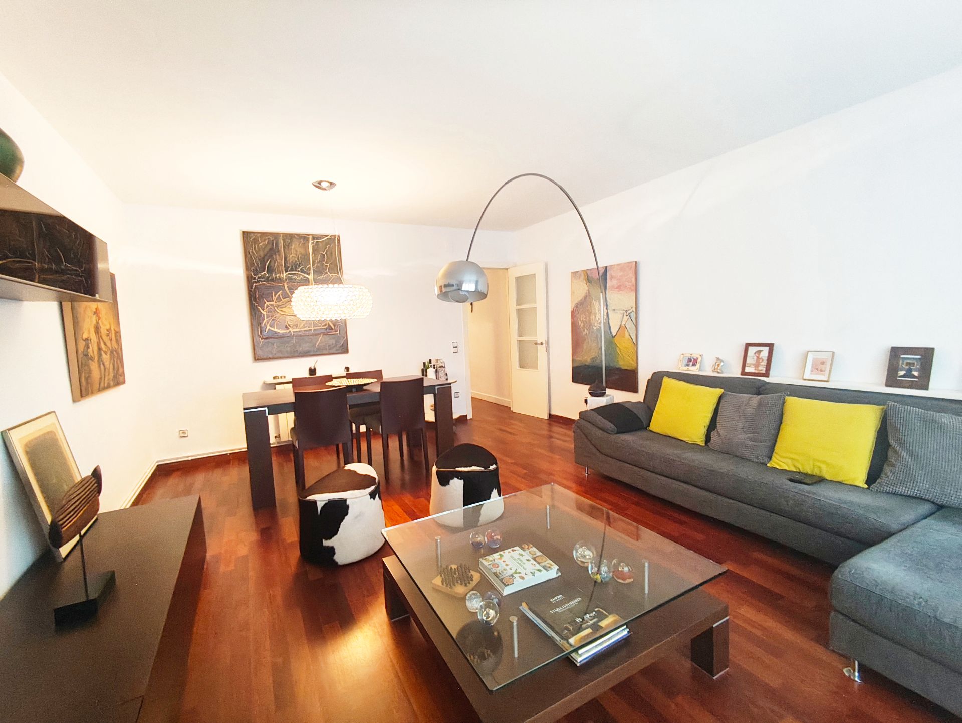 Living room of Duplex for sale in Sant Esteve Sesrovires  with Air Conditioner, Heating and Parquet flooring