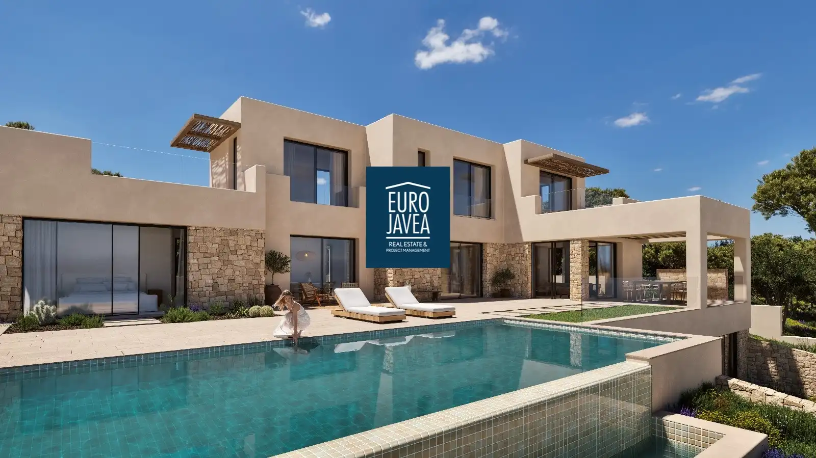 Vista exterior de Casa o chalet en venta en Jávea / Xàbia con Aire acondicionado, Jardín privado y Terraza
