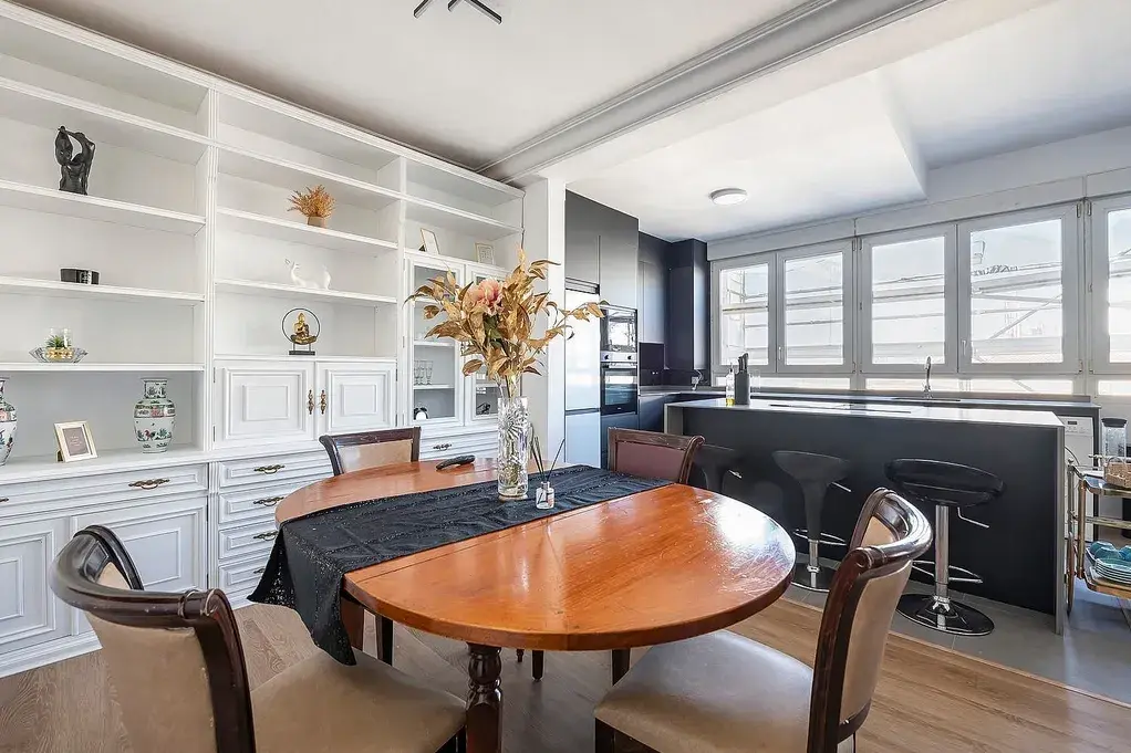 Comedor de Ático en venta en  Madrid Capital con Aire acondicionado, Calefacción y Amueblado