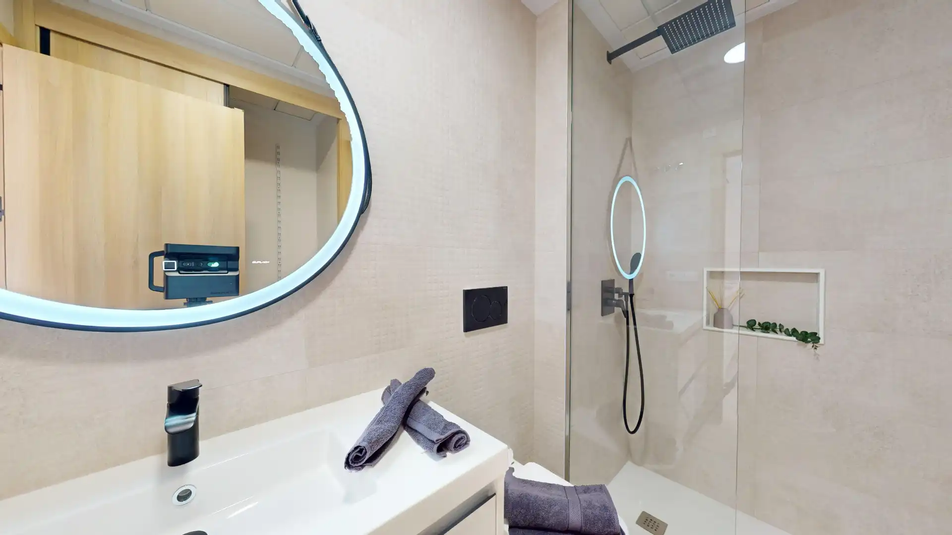 Baño de Apartamento en venta en Pilar de la Horadada con Aire acondicionado y Piscina comunitaria