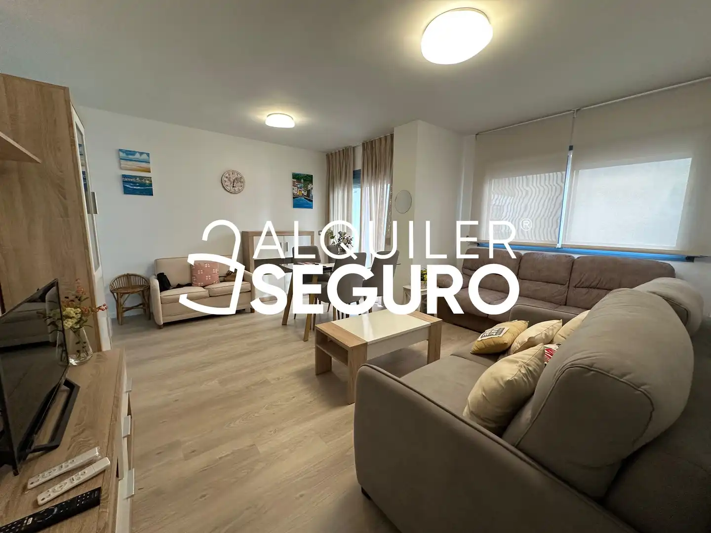 Wohnzimmer von Wohnung zur Miete in Cruz de Humilladero