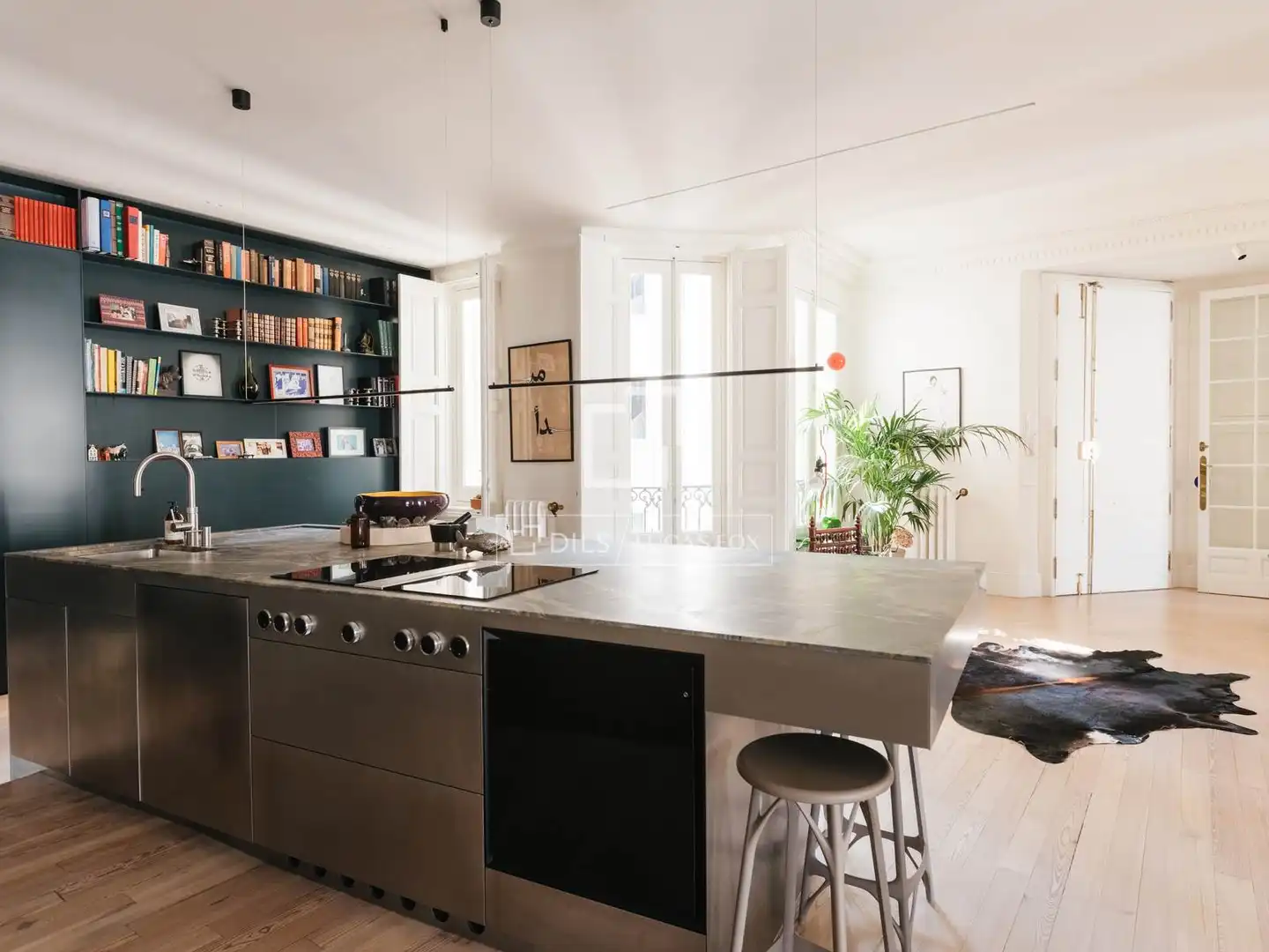Cocina de Piso de alquiler en Salamanca con Aire acondicionado, Amueblado y Balcón