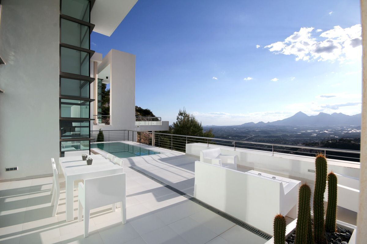 Terrace of House or chalet to rent in Altea  with Air Conditioner, Heating and Terrace