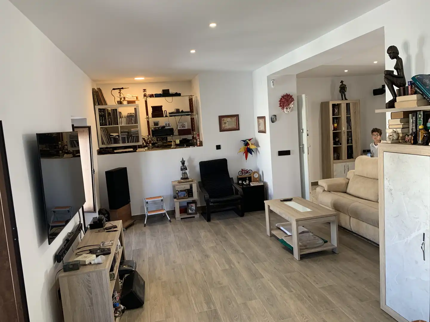 Sala d'estar de Casa o xalet en venda en Vélez-Málaga amb Aire condicionat, Terrassa i Traster