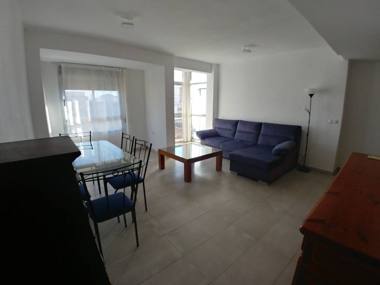 Sala d'estar de Pis de lloguer en Castellón de la Plana / Castelló de la Plana amb Traster i Moblat