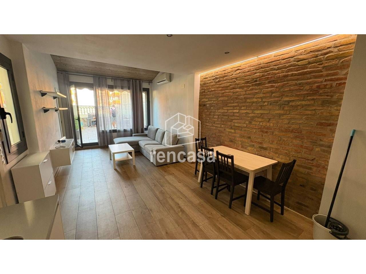 Exterior view of Flat to rent in  Lleida Capital  with Heating, Terrace and Furnished