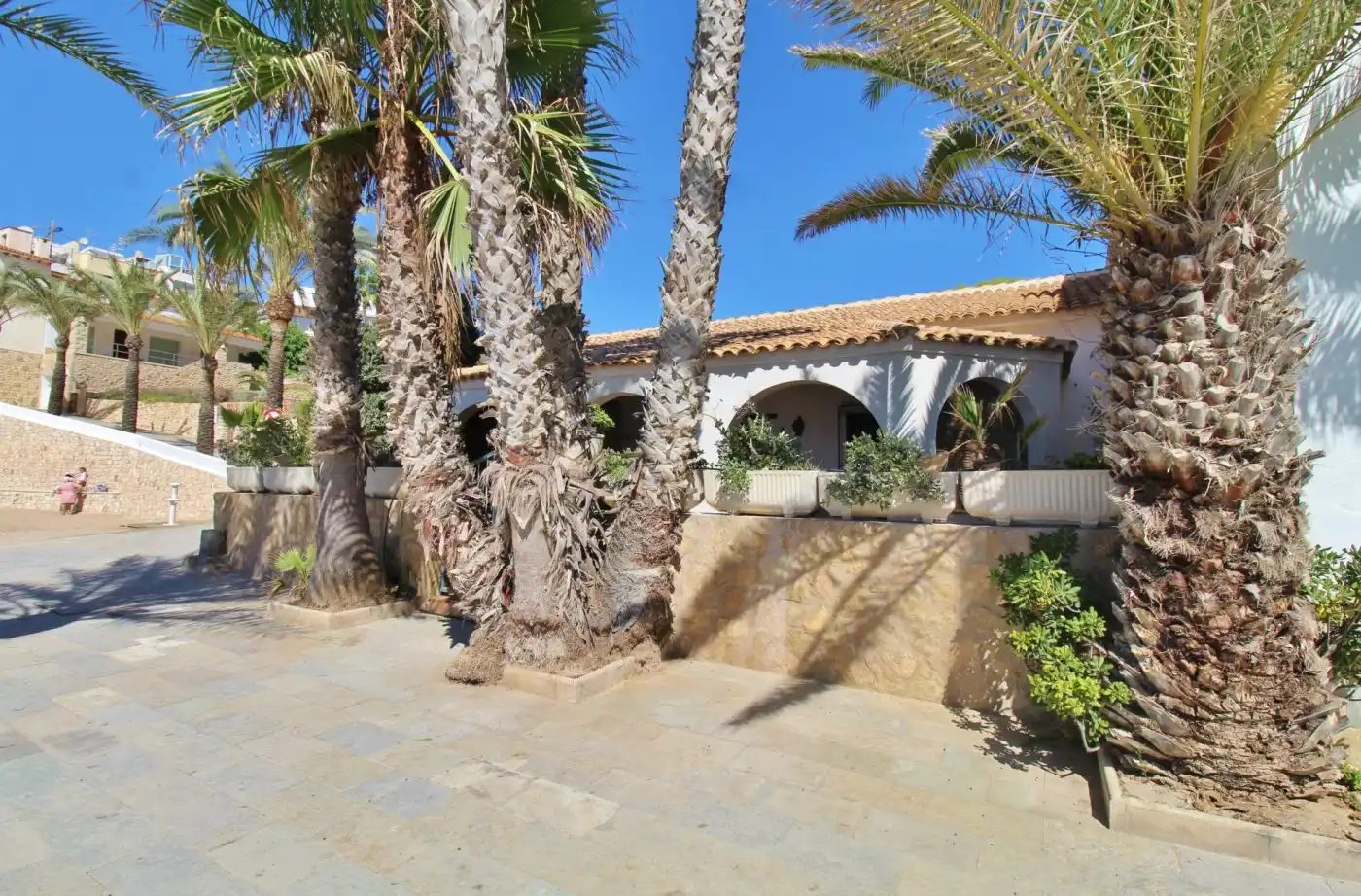 Vista exterior de Casa o chalet en venta en Moraira con Aire acondicionado, Calefacción y Jardín privado