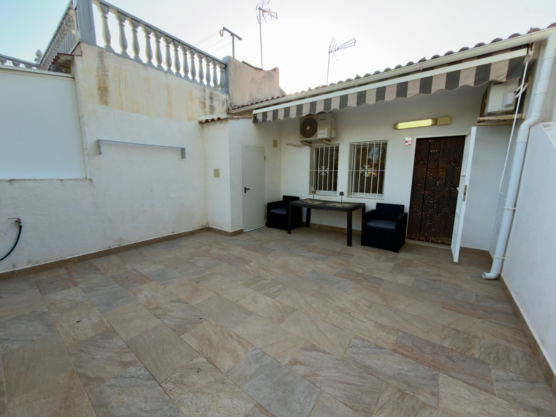 Terrace of Single-family semi-detached for sale in Torrevieja  with Air Conditioner, Private garden and Terrace