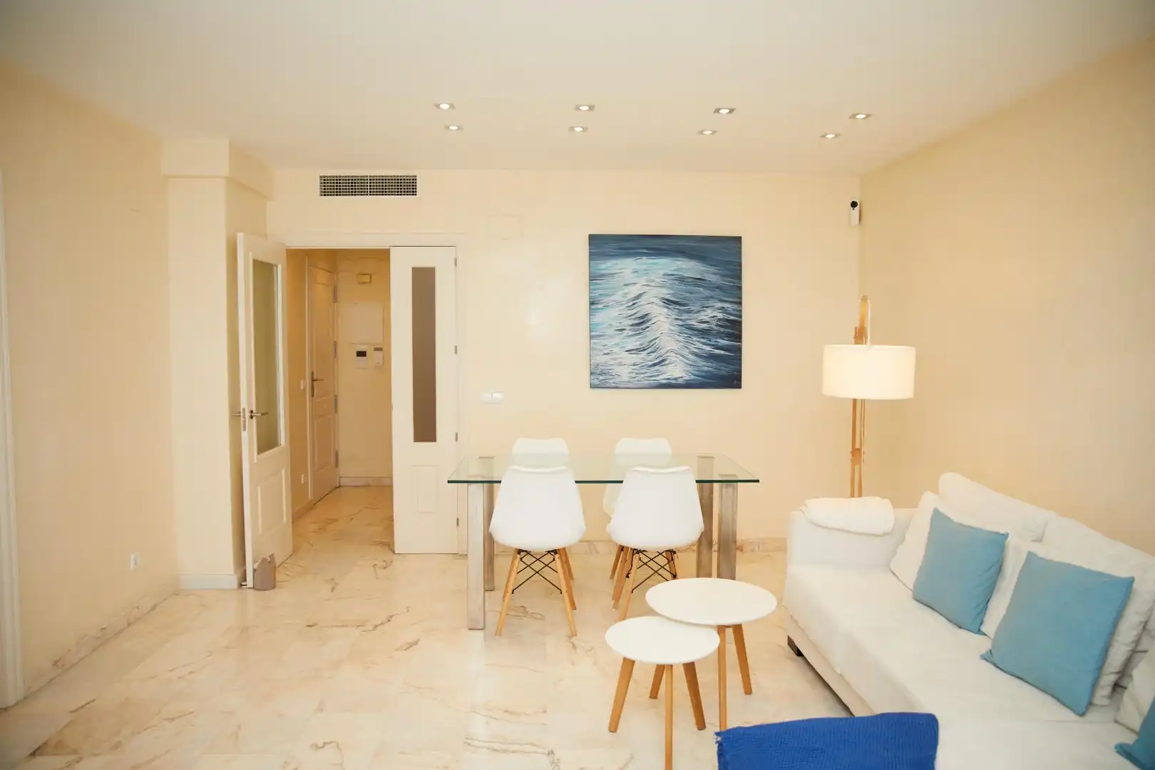 Living room of Ground floor for sale in Sant Feliu de Guíxols  with Heating, Private garden and Terrace