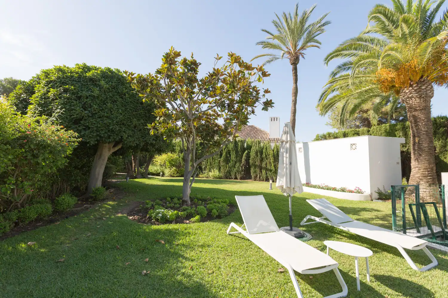 Garten von Wohnungen zum Verkauf in Marbella mit Klimaanlage, Privatgarten und Terrasse