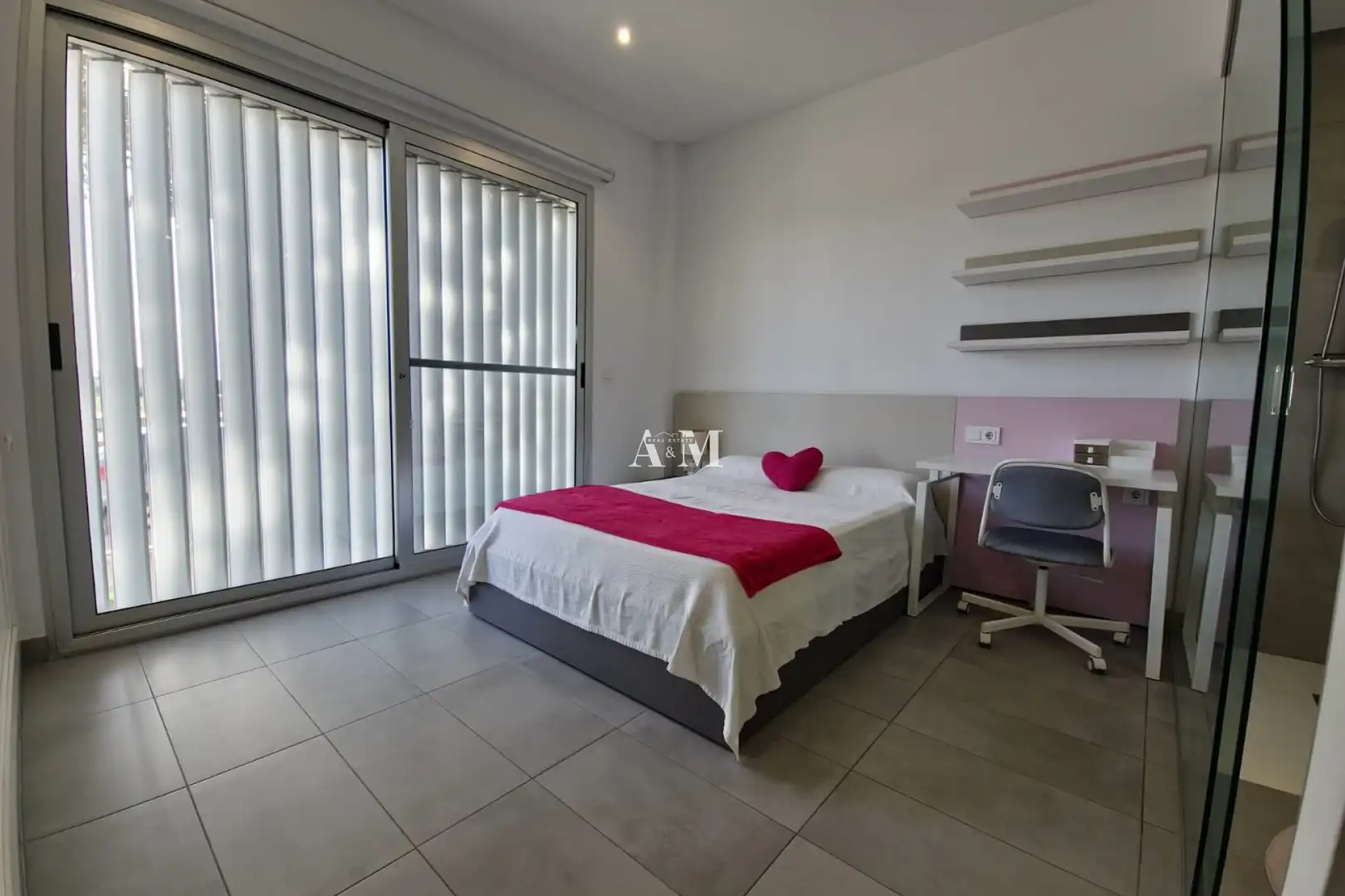 Schlafzimmer von Haus oder Chalet zur Miete in Dolores mit Heizung, Privatgarten und Terrasse
