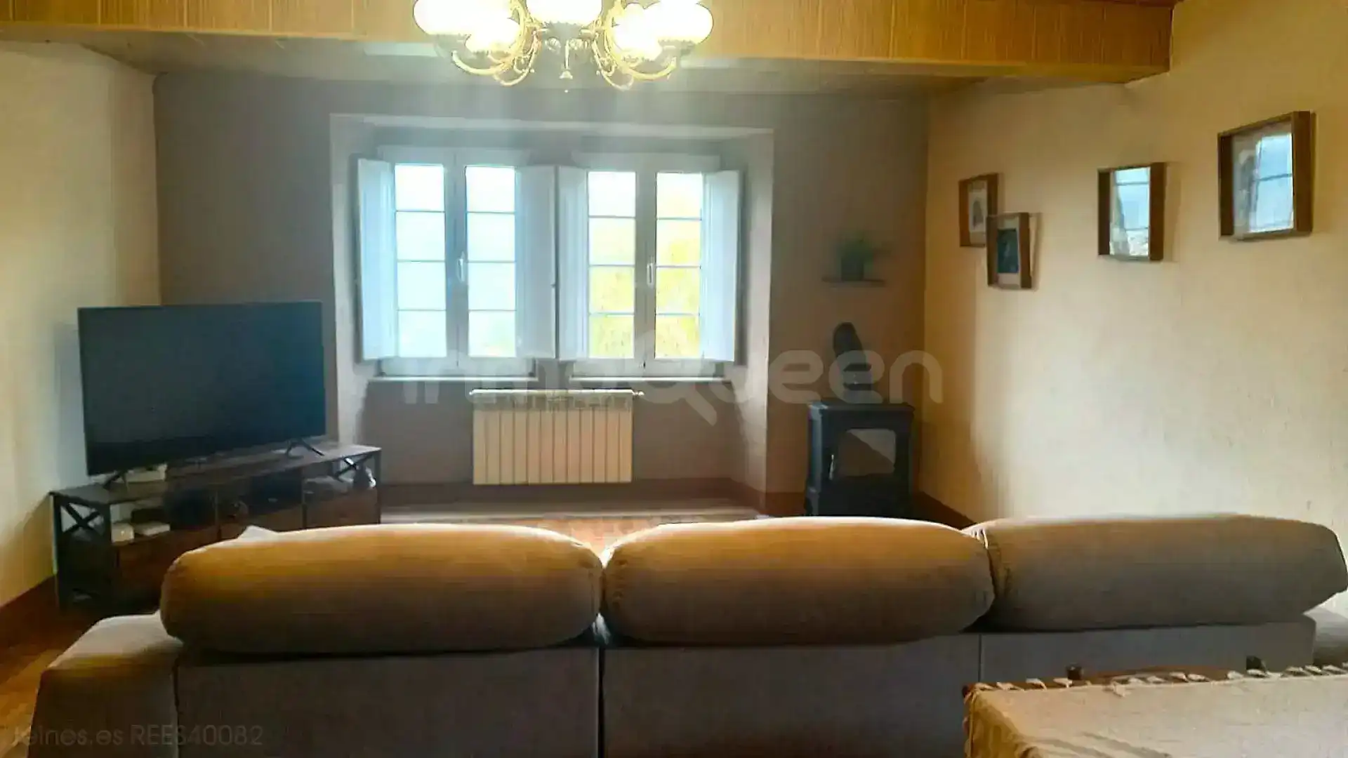 Sala de estar de Casa o chalet en venta en Riotorto con Calefacción, Jardín privado y Amueblado