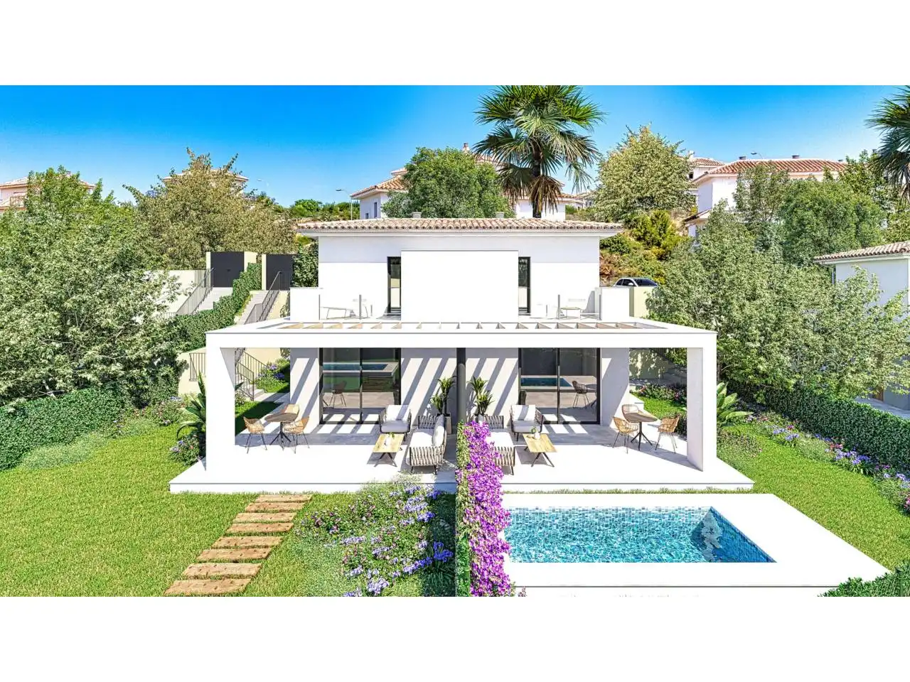 Casa bifamiliare con giardino in vendita a Calle castellot SIN, imagen 11