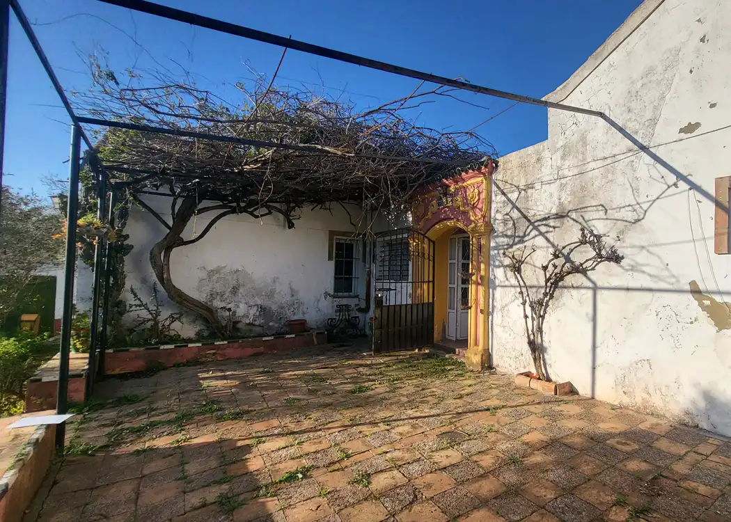 Vista exterior de Finca rústica en venta en Montellano con Jardín privado, Terraza y Amueblado