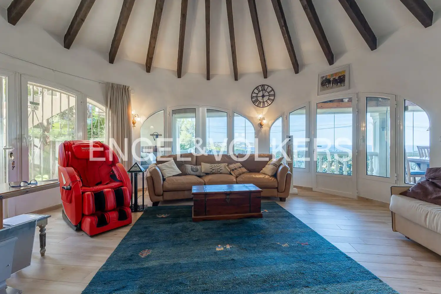 Sala de estar de Casa o chalet en venta en Jávea / Xàbia con Aire acondicionado, Calefacción y Jardín privado