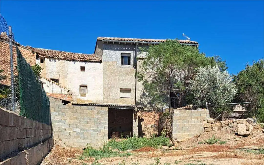 Vista exterior de Casa o chalet en venta en Casbas de Huesca con Jardín privado y Terraza