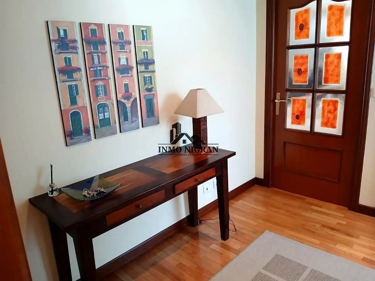 Wohnzimmer von Wohnung zur Miete in Nigrán mit Terrasse und Möbliert