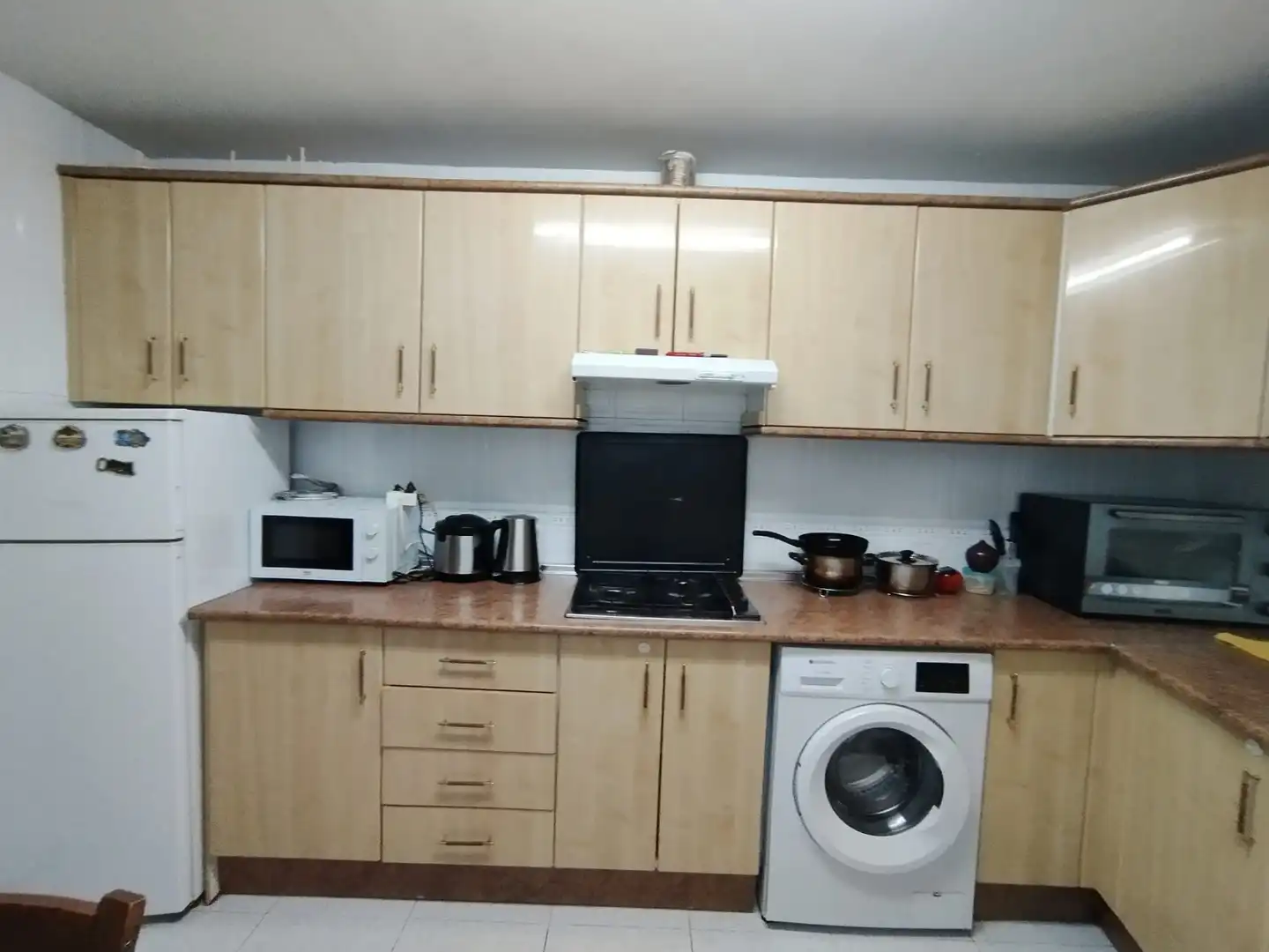 Kitchen of Flat for sale in Tomelloso  with Terrace, Storage room and Furnished