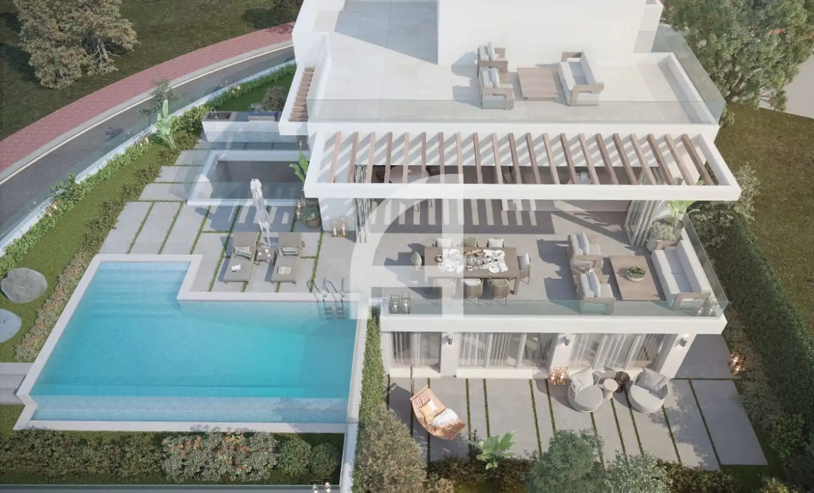 Terraza de Casa o chalet en venta en Benalmádena con Aire acondicionado, Calefacción y Terraza
