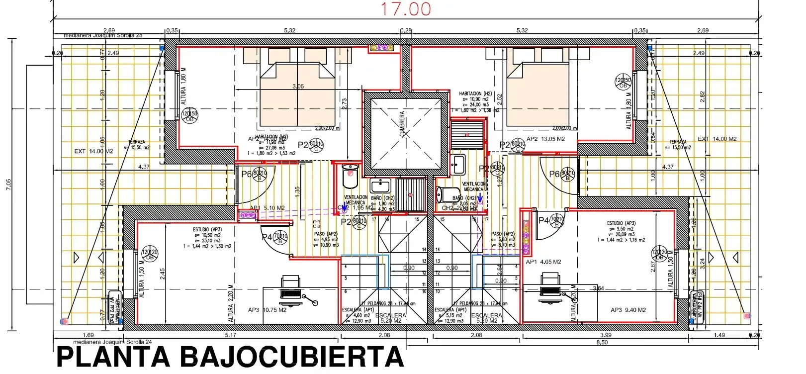 Duplex con terrazza in vendita a Carrer de Joaquim Sorolla 26, imagen 7