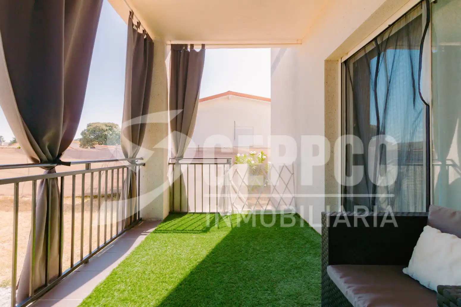 Terraza de Casa o chalet en venta en Trijueque con Jardín privado