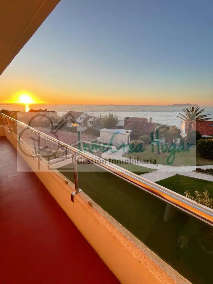 Terraza de Piso de alquiler en Baiona con Terraza y Amueblado