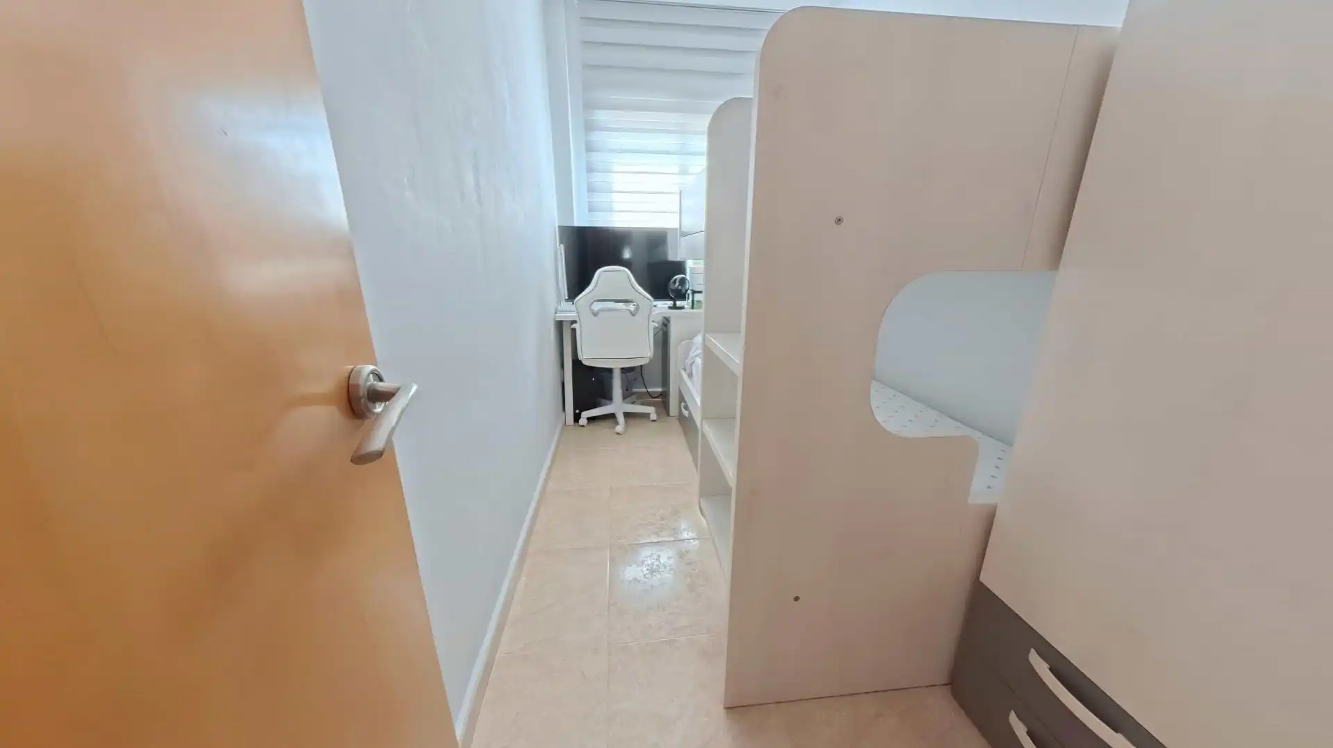 Schlafzimmer von Wohnung zum Verkauf in Sant Jaume dels Domenys mit Heizung, Schwimmbad und Balkon