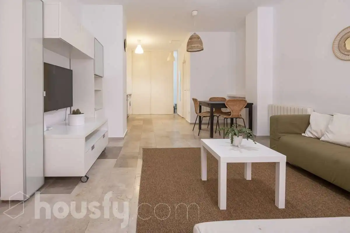 Sala d'estar de Planta baixa de lloguer en Madrid amb Calefacció