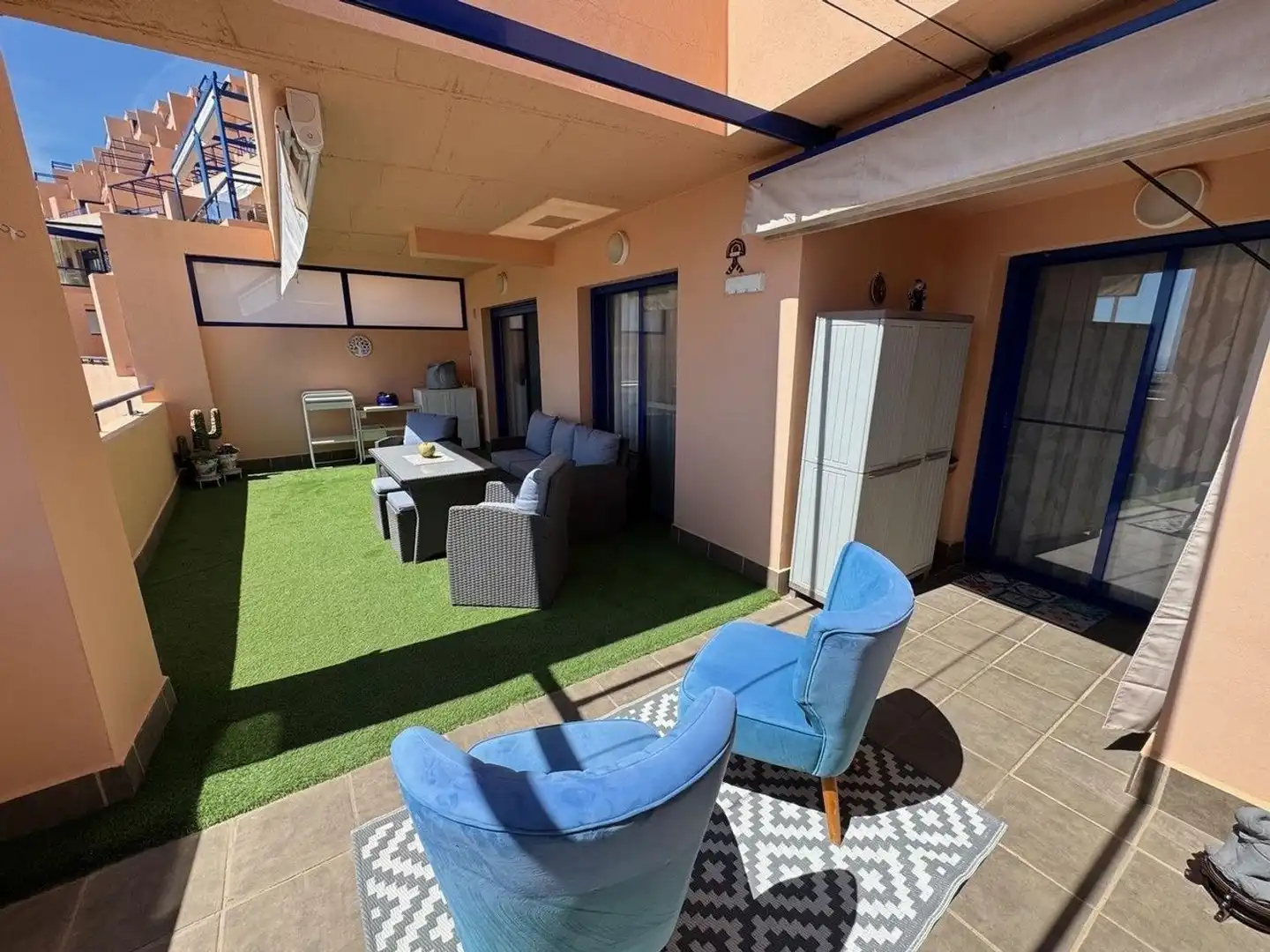 Terraza de Piso en venta en Mojácar con Aire acondicionado, Terraza y Piscina