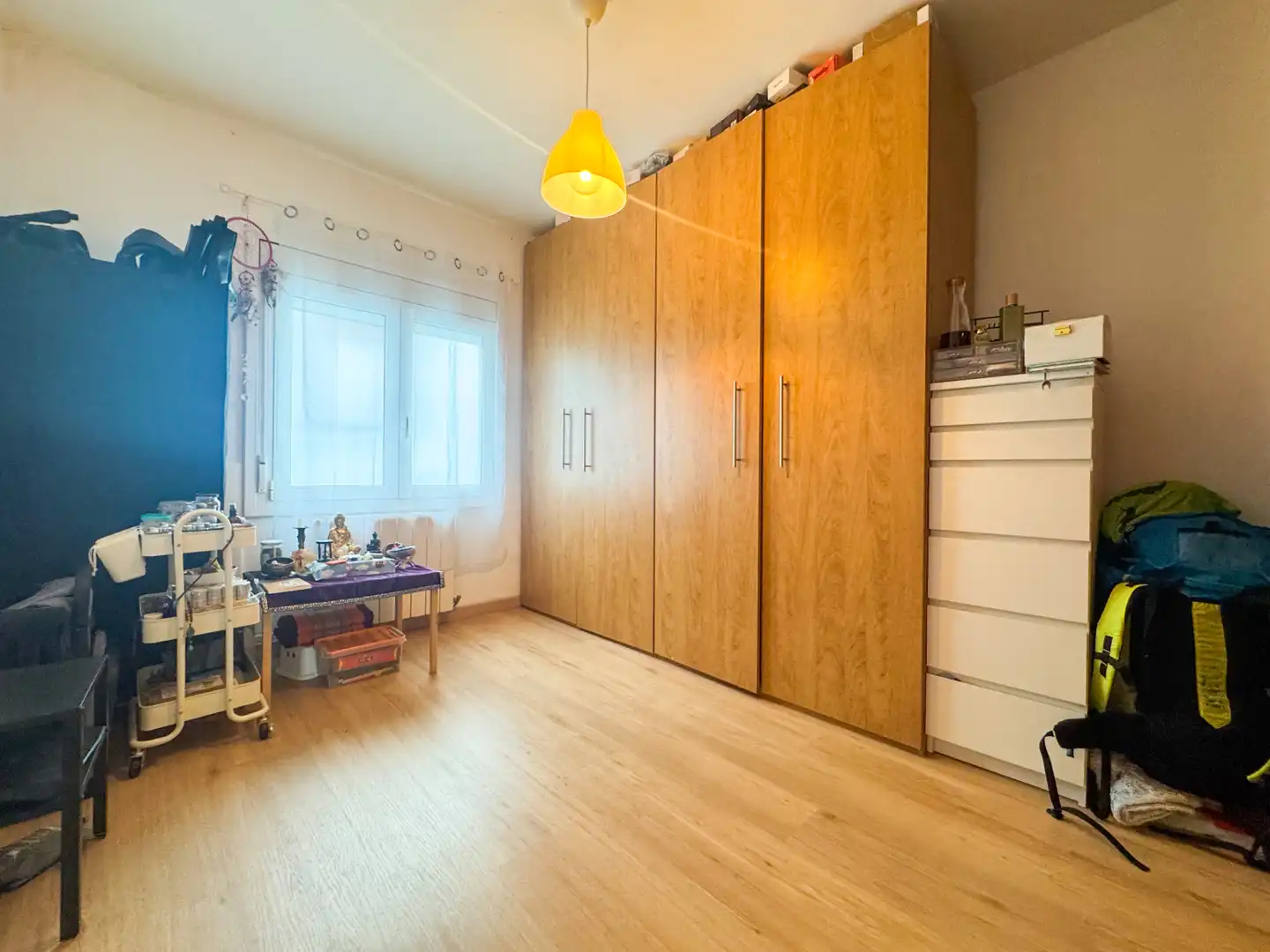 Bedroom of Flat for sale in Sentmenat  with Air Conditioner, Heating and Parquet flooring