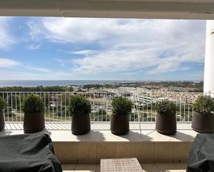 Terrassa de Apartament de lloguer en Marbella amb Aire condicionat, Moblat i Internet