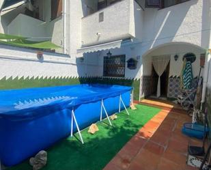 Swimming pool of Single-family semi-detached for sale in Arenys de Mar  with Air Conditioner, Heating and Terrace