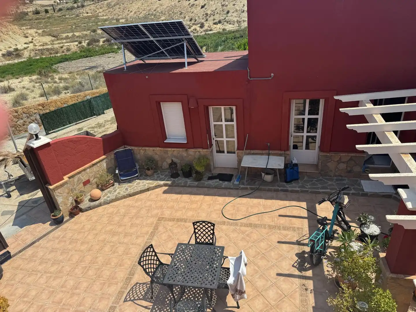 Terrassa de Casa o xalet en venda en Cuevas del Almanzora amb Aire condicionat, Terrassa i Piscina
