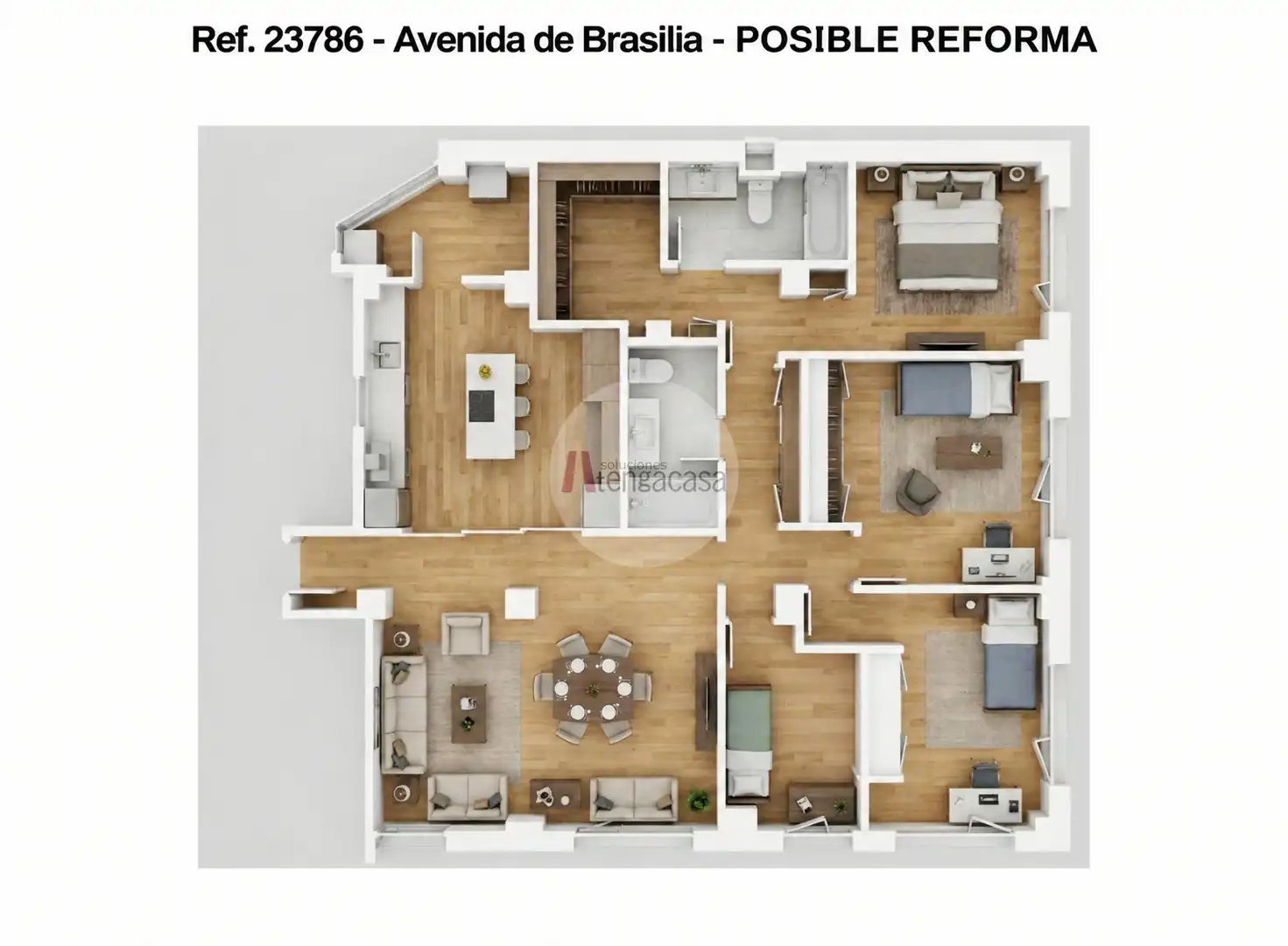 Pis amb ascensor en venda a Avenida de Brasilia, imagen 32