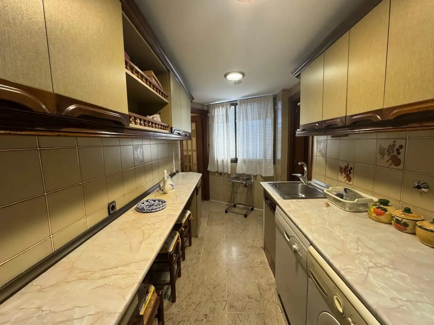 Küche von Wohnung zum Verkauf in Illueca mit Klimaanlage, Heizung und Terrasse