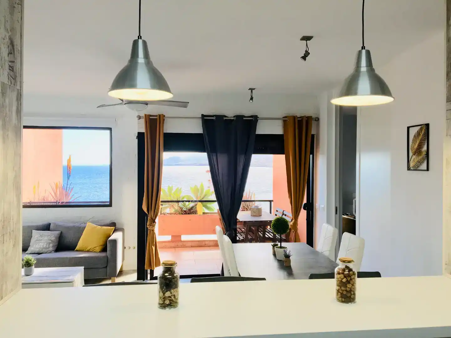 Esszimmer von Wohnung zur Miete in El Rosario mit Klimaanlage und Schwimmbad