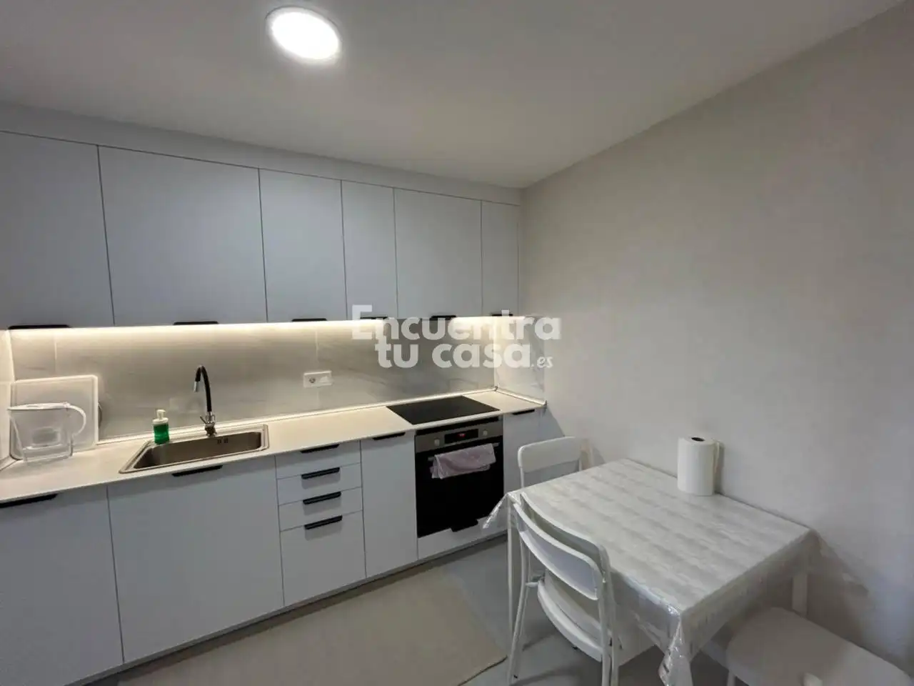 Kitchen of Flat for sale in Villajoyosa / La Vila Joiosa  with Air Conditioner, Heating and Terrace