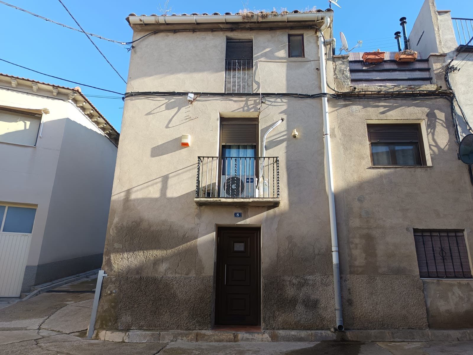 Vista exterior de Finca rústica en venta en Castillonroy con Aire acondicionado, Calefacción y Terraza