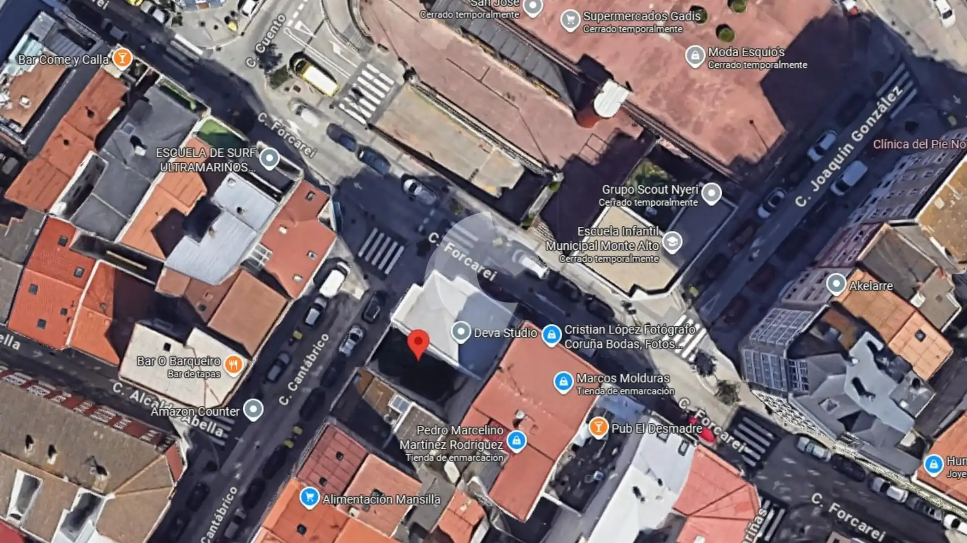 Exterior view of Residential for sale in A Coruña Capital 