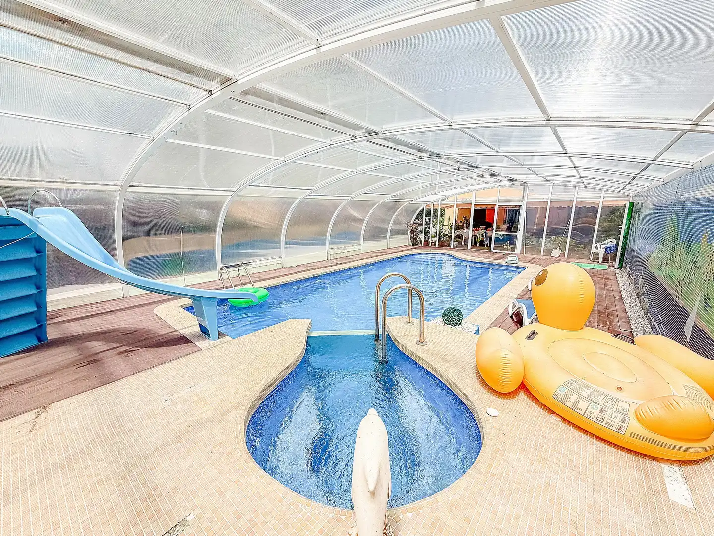 Piscina de Casa o xalet en venda en Yecla amb Terrassa i Moblat